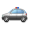 Police Car emoji on LG